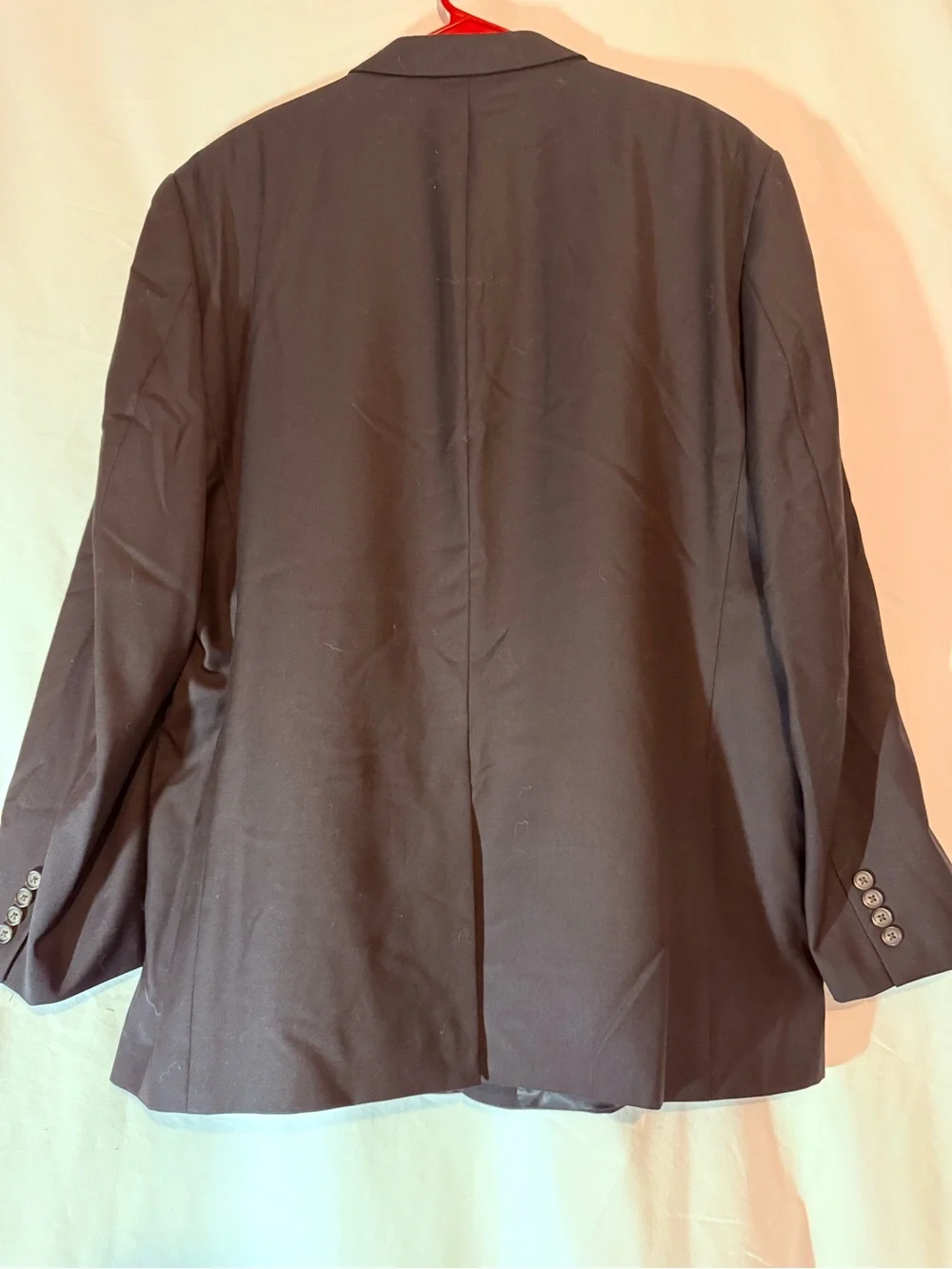 Lauren Ralph Lauren Men’s Blazer 52L 100% Wool Black Two Button Sport Coat